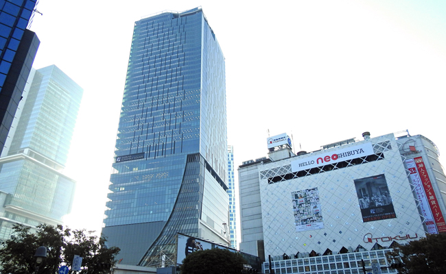 Ouverture de nouveaux centres commerciaux a Shibuya